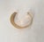 Vintage 1980s Signed Monet Wide Goldtone Cuff Bracelet For Sale - Image 13 of 14