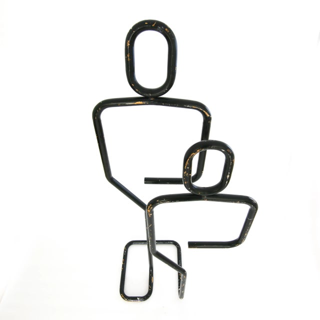 1980s Postmodern Coat Rack in Black C. 1980's For Sale - Image 5 of 9