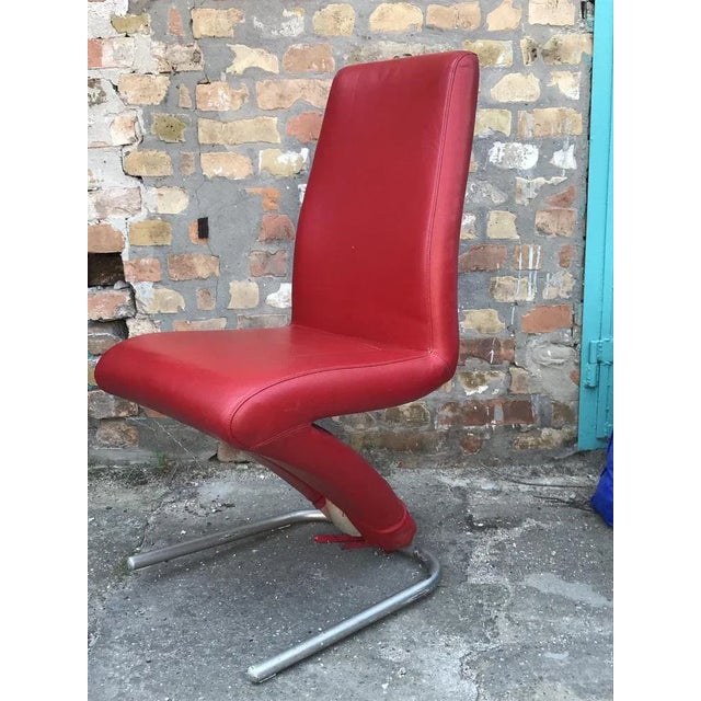 1960s Tubular Steel Lounge Chair, 1970s For Sale - Image 5 of 5