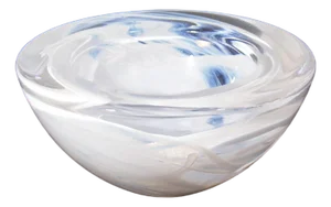 “Atoll” 7” Glass Bowl by Anna Ehrener for Kosta Boda