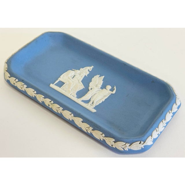 Vintage English Wedgwood Jasperware Catchall Dish For Sale In Kansas City - Image 6 of 7