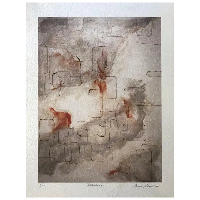 "Allusion" Limited Edition Abstract Print by Louis Shields (2018) For Sale