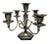 Enhance your space with the timeless elegance of this vintage "Rogers" Silver Plate Candelabra set, a captivating blend of...