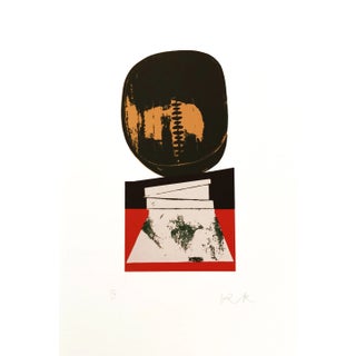 Ronald King Screenprint the Yeoman Signed & Numbered 1978 For Sale