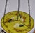 Large French Art Deco Pendant Light by Le Verre Francais Schneider - 1925 Cameo Chandelier France For Sale - Image 12 of 13