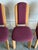 Wood Pink Upholstered Beechwood Dining Chairs 4-Set Denmark Mid-Century Modern 1980s For Sale - Image 7 of 10