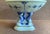Traditional 1960s Bing & Grondahl Traditional Blue Candy Bowl on a Dolphin Foot For Sale - Image 3 of 6