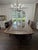 Wood 1980s Ethan Allen Banded Mahogany Clawfoot Dining Table + 4 Chairs For Sale - Image 7 of 17