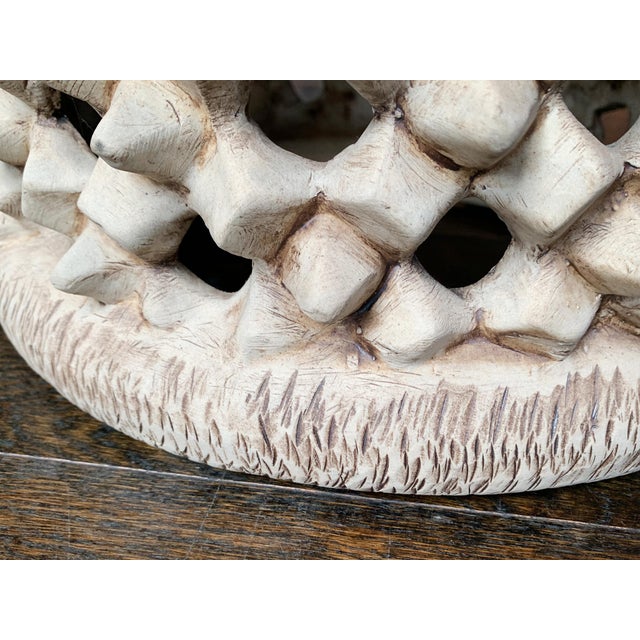 Ceramic Spider's Nest Side Table by Tucker Robbins For Sale - Image 9 of 15