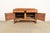 1920s Berkey & Gay Style Antique English Jacobean Carved Oak Sideboard Buffet or Bar Cabinet, Circa 1920s For Sale - Image 5 of 16