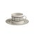 Crafted from fine porcelain, this set of four Aryan Teacups with coordinating saucers draws inspiration from the tailored...