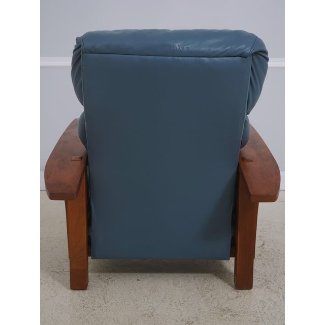 2010s Stickley Cherry Mission Arts & Crafts Morris Chair For Sale - Image 5 of 18