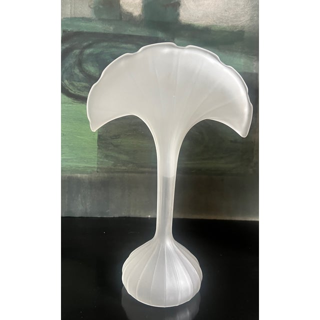 Vintage Stelvia Hand Made Italian Art Nouveau Style Vase For Sale - Image 16 of 17