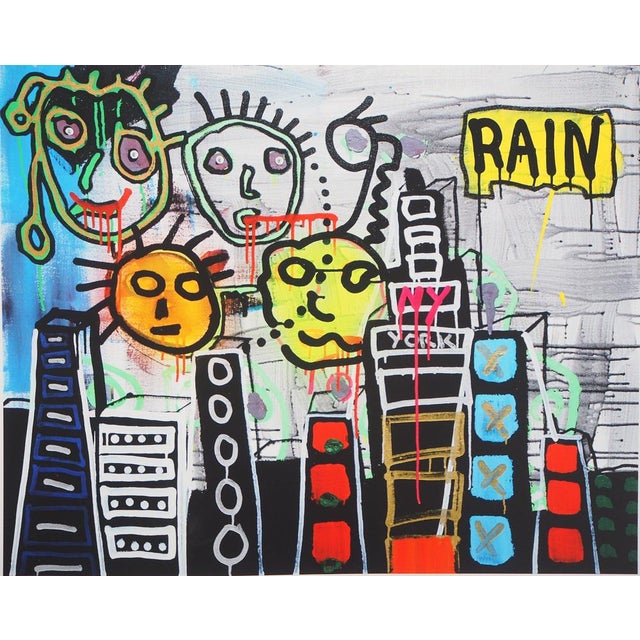 Paul KOSTABI (1962) Family Portrait in New York Original color giclée print Signed in pencil Limited edition of 75 (this...
