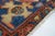 19th Century Antique Heriz Rug 3'3'' x 4'2'' For Sale - Image 5 of 9