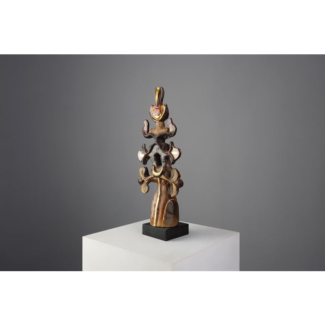 Totem by Elisabeth Vandeweghe for Perignem, Belgium, 1970s For Sale - Image 10 of 13