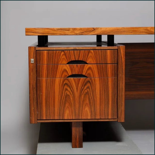 Corner Desk from Lysgaard Mobler, Denmark, 1960s For Sale - Image 4 of 9