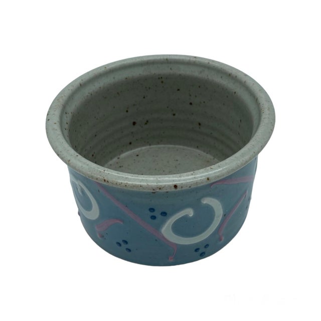 Gorgeous pastel pottery from the 80s by Cunningham Pottery. Signed at the bottom. Perfect for flowers or plants; would be...