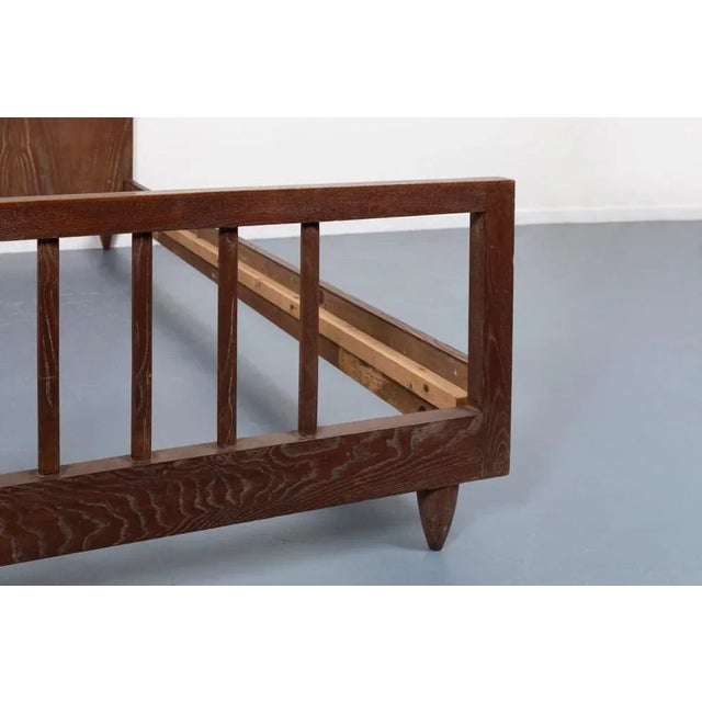 Wood Italian Modern Single Bed by Paolo Buffa, 1950s For Sale - Image 7 of 8