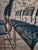 Metal 20th Century French Spaghetti Chairs and Ottoman with Chrome Frame, 1960s, Set of 7 For Sale - Image 7 of 18