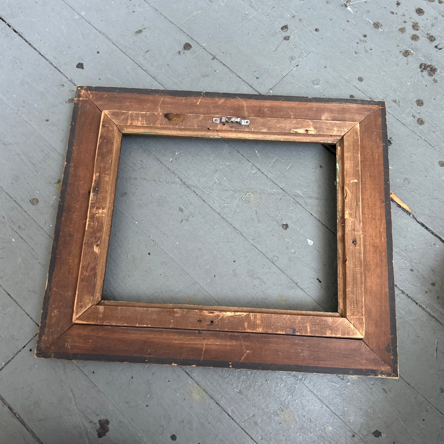 19th Century Original Gilt Wood Fancy Frame Circa 1860-1900 | Chairish