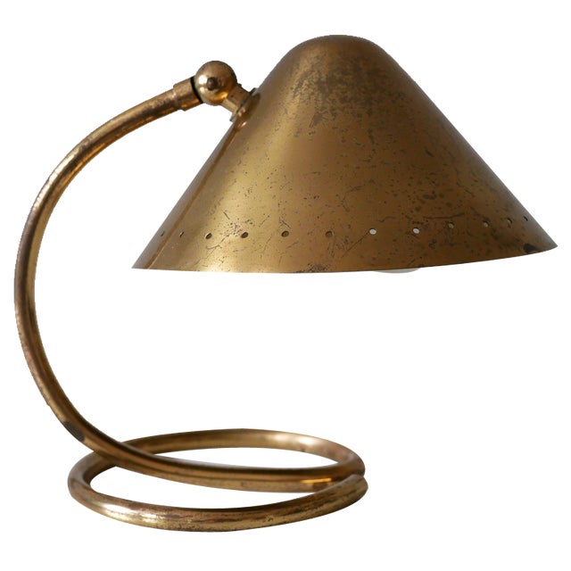 Mid-Century Modern Brass Wall Light, Sweden, 1950s For Sale