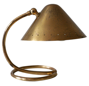 Mid-Century Modern Brass Wall Light, Sweden, 1950s