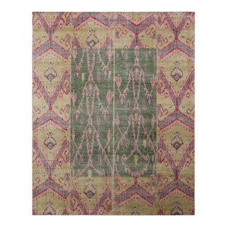 Rug & Kilim’s Oversized Mira Rug in Green, 13x19 For Sale