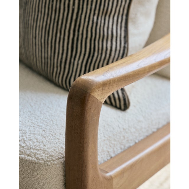 Mid 20th Century Danish Modern Teak Sofa, by Jens-Juul Christensen, Newly Reupholstered For Sale - Image 4 of 14