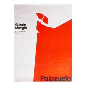 Galerie Maeght 1970 Pablo Palazuelo Lithograph Poster