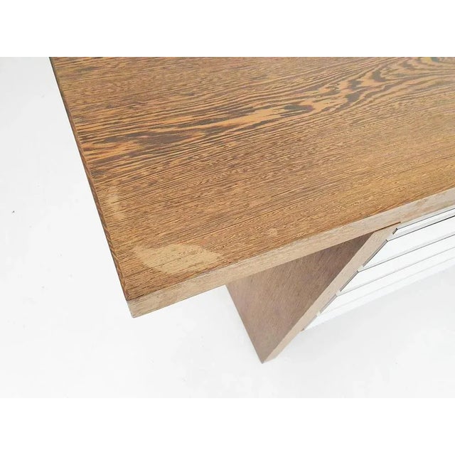 Wenge Desk attributed to T Spectrum, 1960s For Sale - Image 17 of 18