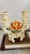Shabby Chic Pair of Vintage Ivory Ceramic Rose Double Candle Holders For Sale - Image 3 of 18