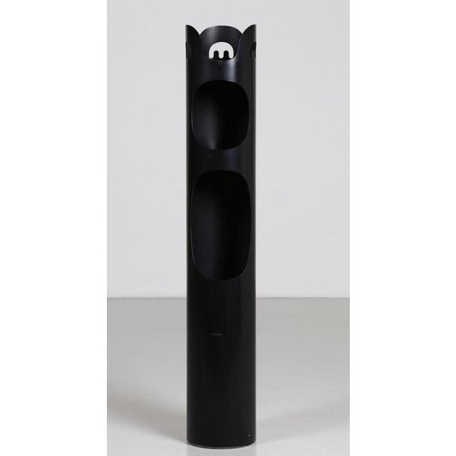 Vintage Coat Rack in Black Plastic by Enzo Mari for Danese Milano, 1968 For Sale - Image 3 of 9