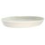 French Provincial Vintage French Apilco Heavy White Porcelain Oval Gratin Baker, 14.5 Inch For Sale - Image 3 of 10