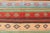 Mid 20th Century Vintage Turkish Kilim Carpet With Colorful Geometric Stripe Design For Sale - Image 9 of 13