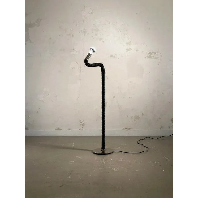 Italian Metal and Rubber Reading Lamp, 1970s For Sale - Image 12 of 12