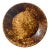 7 Pieces of Mid 19th Century Bennington Brown/Yellow Glaze Spongeware For Sale