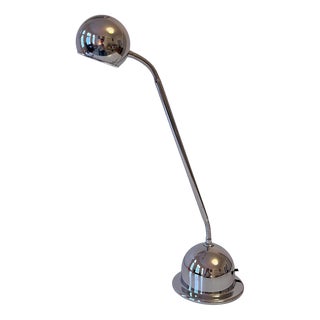 Space Age Chrome Table Lamp, 1970s For Sale