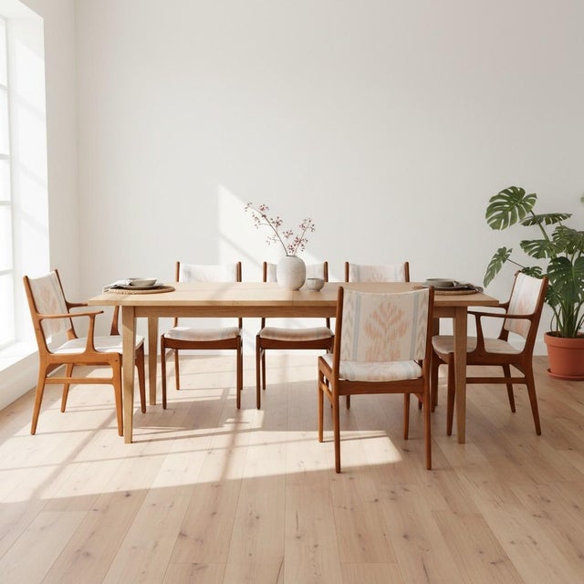 D-Scan Teak Dining Chairs - Set of 6 For Sale - Image 13 of 13