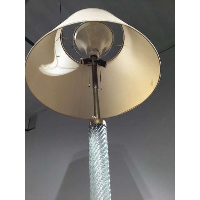 Venini Model 529 Floor Lamp by Carlo Scarpa for Venini, 1940s For Sale - Image 4 of 9