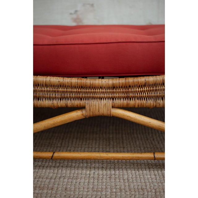 Bamboo Cane Daybed, 1960s, Set of 2 For Sale - Image 10 of 12
