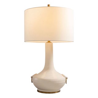 Lotus Cream Lamp For Sale