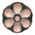 Majolica Oyster Plate Sarreguemines, Circa 1870 For Sale