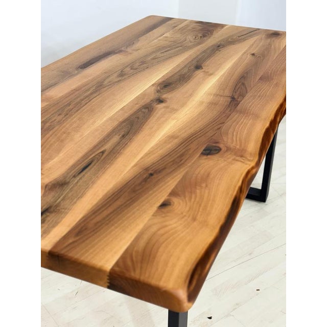 Vintage Dining Table in Walnut For Sale - Image 10 of 15