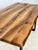 Vintage Dining Table in Walnut For Sale - Image 10 of 15