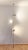 Minimalist clamp floor lamp with three flexible spotlights. support for the room-high floor lamp serves a clamping rod...