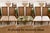 Brown 1970s Neoclassical French Regency Cane Back Dining Chairs – Set of 4 For Sale - Image 8 of 12