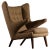 Papa Bear Chair attributed to Hans J. Wegner, 1950s For Sale - Image 10 of 10
