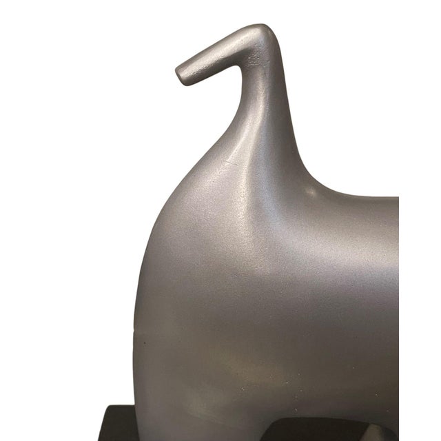 Late 20th Century Late 20th Century James Vilona Abstract Animal Sculpture, Signed & Numbered For Sale - Image 5 of 9