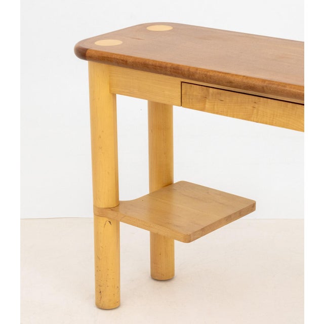 Modern Maple L-Shaped Desk For Sale - Image 12 of 16
